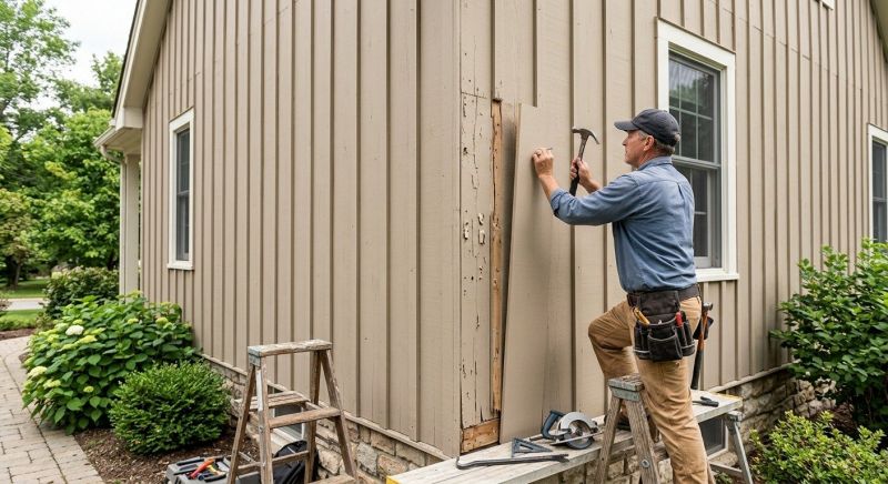 Wood Siding Repair Service